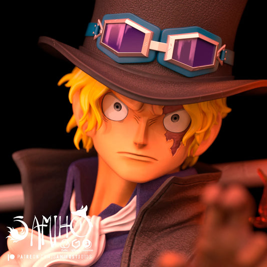 Sabo | One Piece | Fan Art Figure Statue |